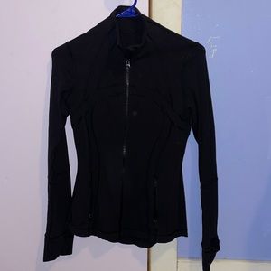 Lululemon black define jacket size 6